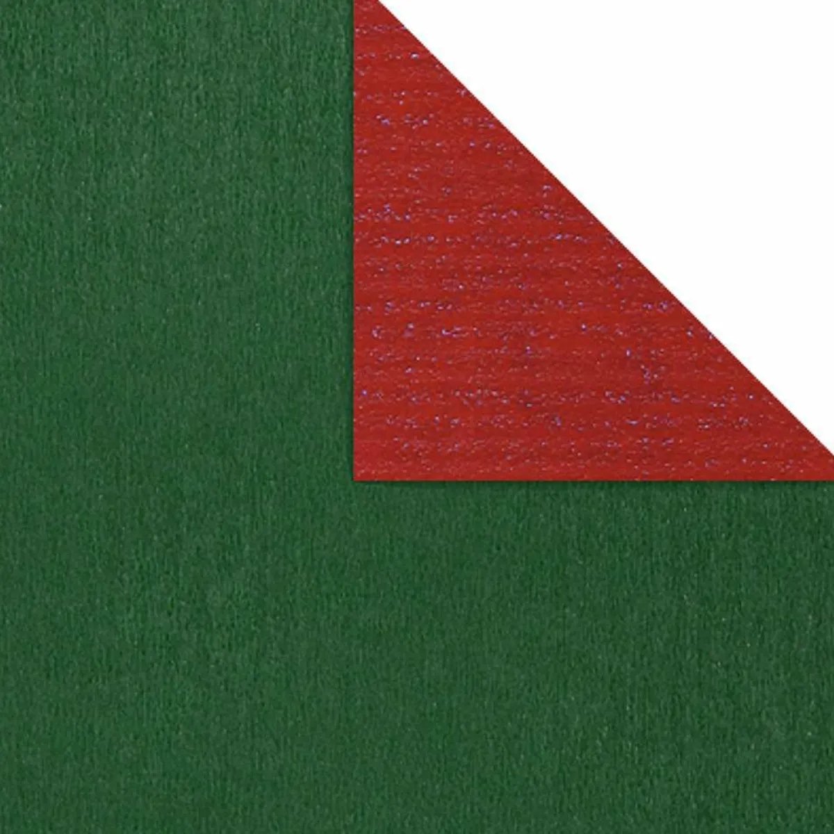 Papel De Regalo>DecoWoerner Papel De Regalo Bicolor 70 Cm, 100 M, Oscuro/rojo verde