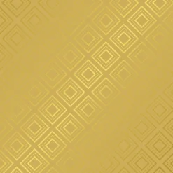 Papel De Regalo|Go Green - Envoltorio Para Regalo Ecológico>DecoWoerner Papel De Regalo Dorado Sostenible Con Motivos Geométricos Brillantes - Bobina De Papel De Regalo De 50 M oro