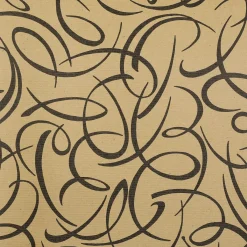 Papel De Regalo>DecoWoerner Papel De Regalo Kringel Marrón / Negro, 70cm Ancho, Rollo De 40 M