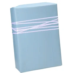 Go Green - Envoltorio Para Regalo Ecológico|Papel De Regalo>DecoWoerner Papel Kraft Liso Reciclado - Bobina De Papel De Regalo De 50 M azul