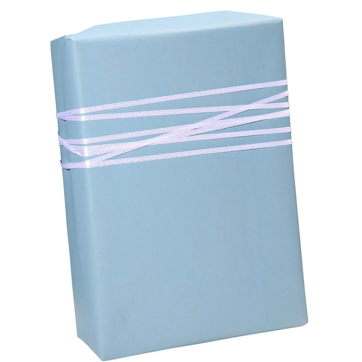 Go Green - Envoltorio Para Regalo Ecológico|Papel De Regalo>DecoWoerner Papel Kraft Liso Reciclado - Bobina De Papel De Regalo De 50 M azul