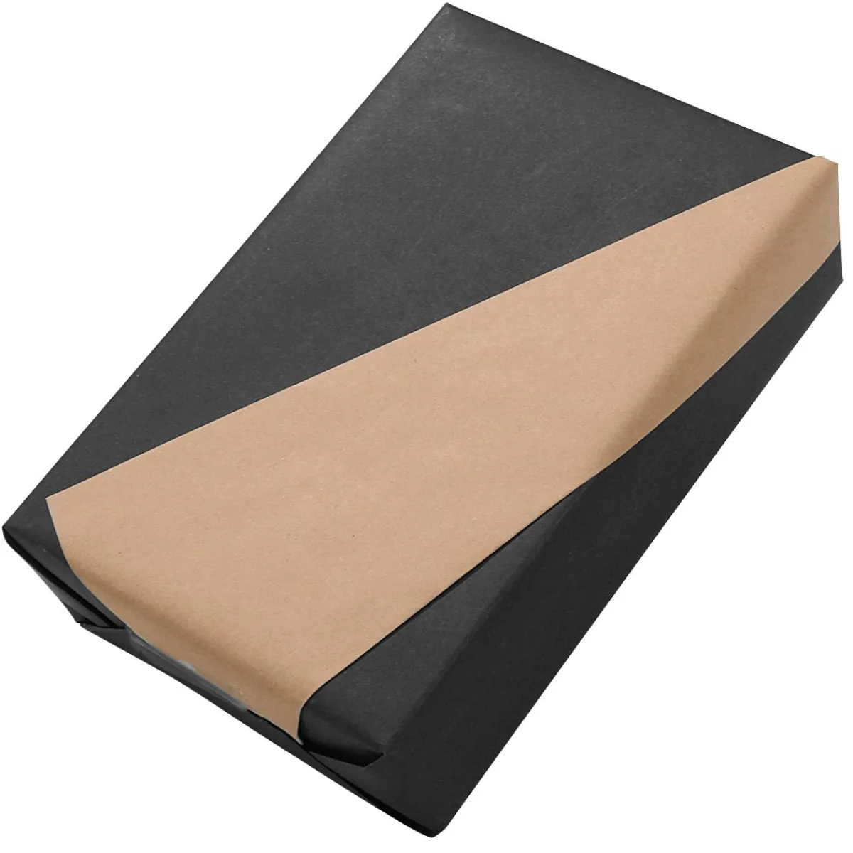 Papel De Regalo|Go Green - Envoltorio Para Regalo Ecológico>DecoWoerner Papel Kraft Liso Reciclado - Bobina De Papel De Regalo De 50 M negro