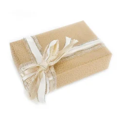 Papel De Regalo|Go Green - Envoltorio Para Regalo Ecológico>DecoWoerner Papel Kraft Reciclado Con Pequeños Puntos Dorados - Rollo De Papel De Envolver De 50 M oro