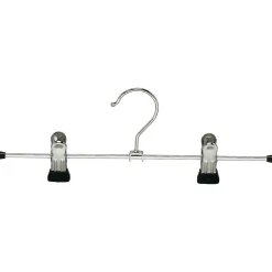 Perchas>DecoWoerner Percha Con Pinzas 30 Cm, 1 Caja De 100 Piezas plata