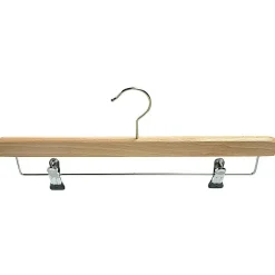 Perchas>DecoWoerner Percha Con Pinzas De Madera 40 Cm, 1 Caja De 25 Piezas Madera natural