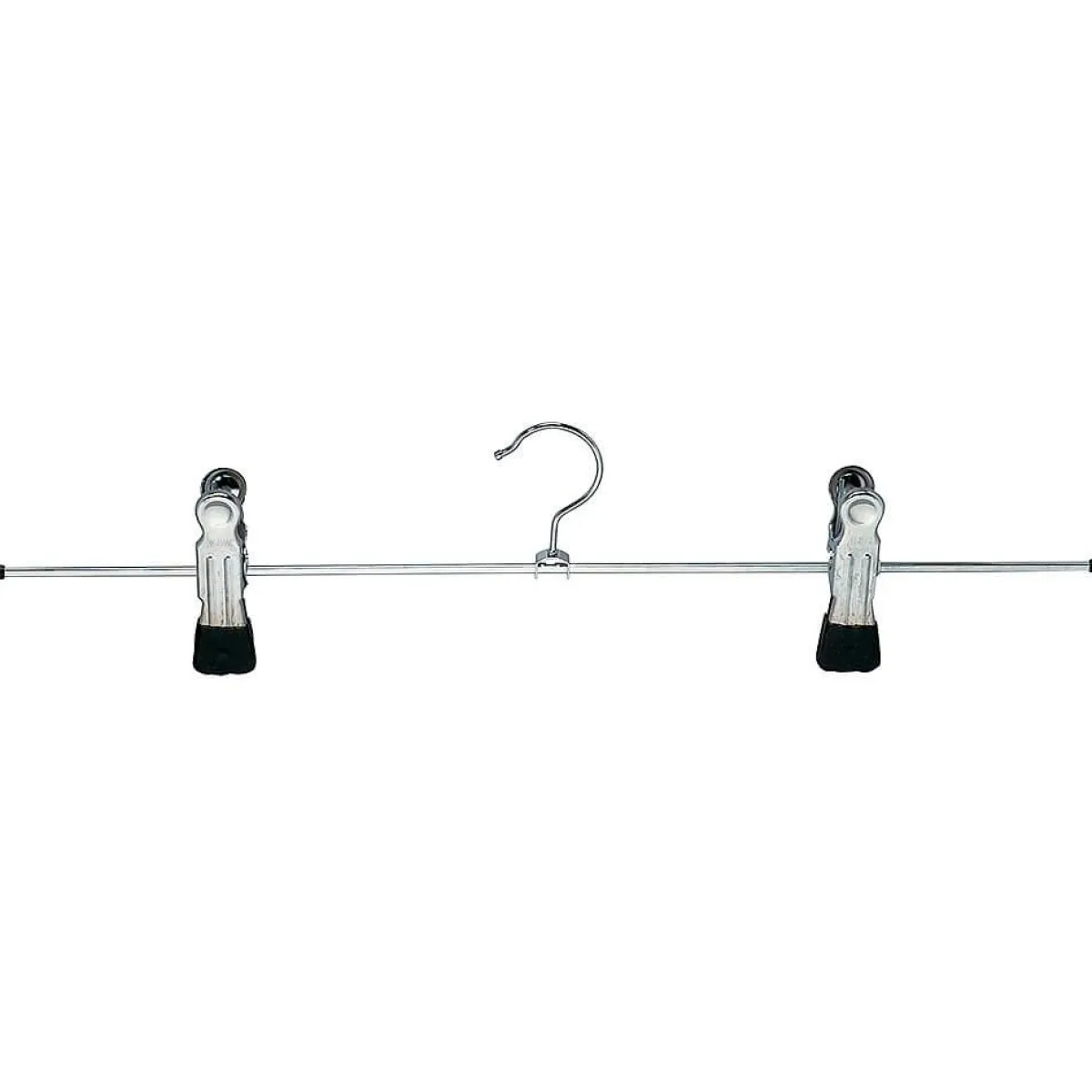 Perchas>DecoWoerner Percha Con Pinzas Maxi 40 Cm, 1 Caja De 100 Piezas plata
