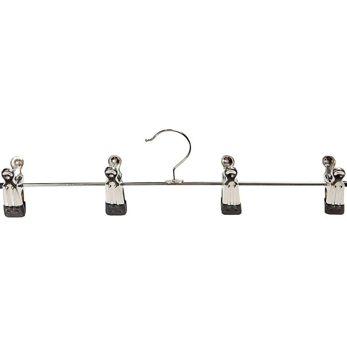 Perchas>DecoWoerner Percha Con Pinzas Quatro 40 Cm, 1 Caja De 50 Piezas plata