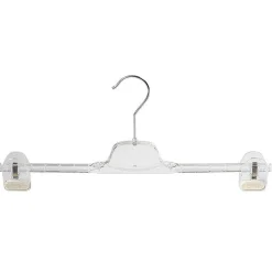 Perchas>DecoWoerner Percha De Plástico Con Pinzas 40 Cm transparente