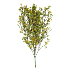 Plantas Colgantes|Plantas Artificiales Ignífugas>DecoWoerner Percha Flor Artificial Amarilla Ignífuga 30 Cm amarillo