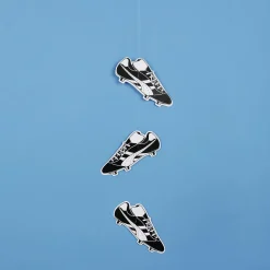 Decoración Temática>DecoWoerner Percha Para Zapatos De Fútbol Con 3 Zapatos negro