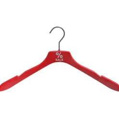 Material De Rebajas|Perchas>DecoWoerner Percha Soft Touch "SALE" 44 Cm rojo