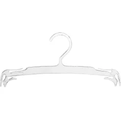 Perchas>DecoWoerner Percha 27 Cm, 10 Piezas transparente