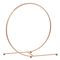 Percheros>DecoWoerner Perchero De Espacio Mediano Redondo Ø 160 Cm, Rosado oro
