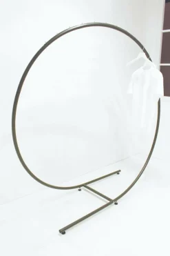 Percheros>DecoWoerner Perchero De Espacio Mediano Redondo Ø 160 Cm, negro