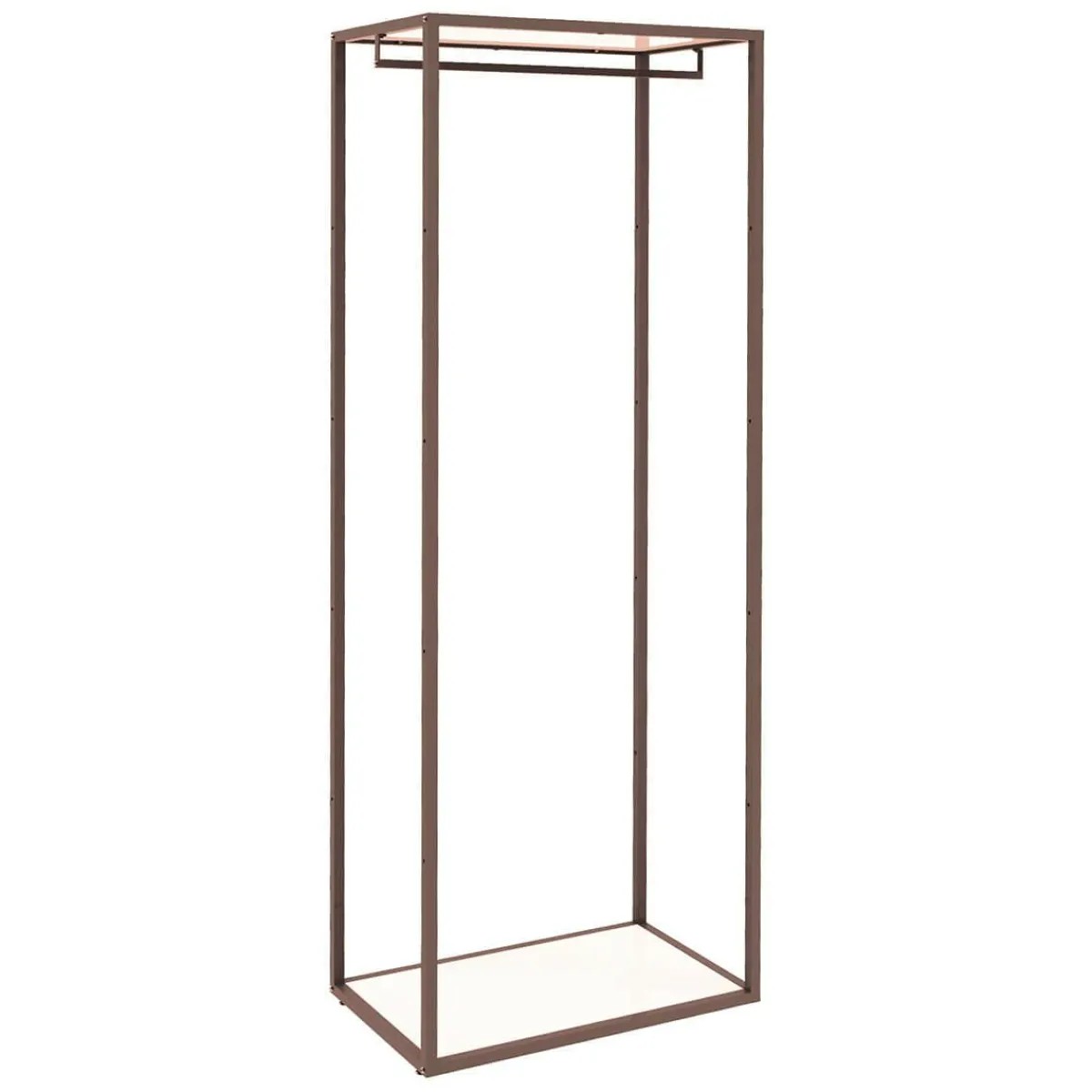 Percheros>DecoWoerner Perchero De Media Altura VOGUE, 172 Cm, Cobre marrón