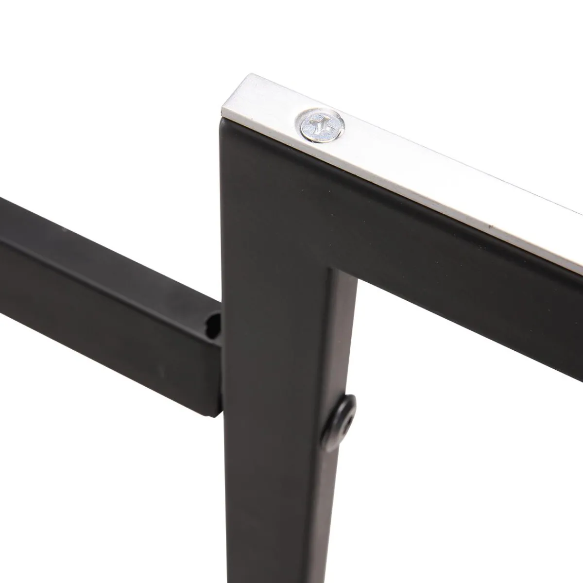 Percheros>DecoWoerner Perchero Metálico NOVUS, 3 Brazos, 138 Cm negro