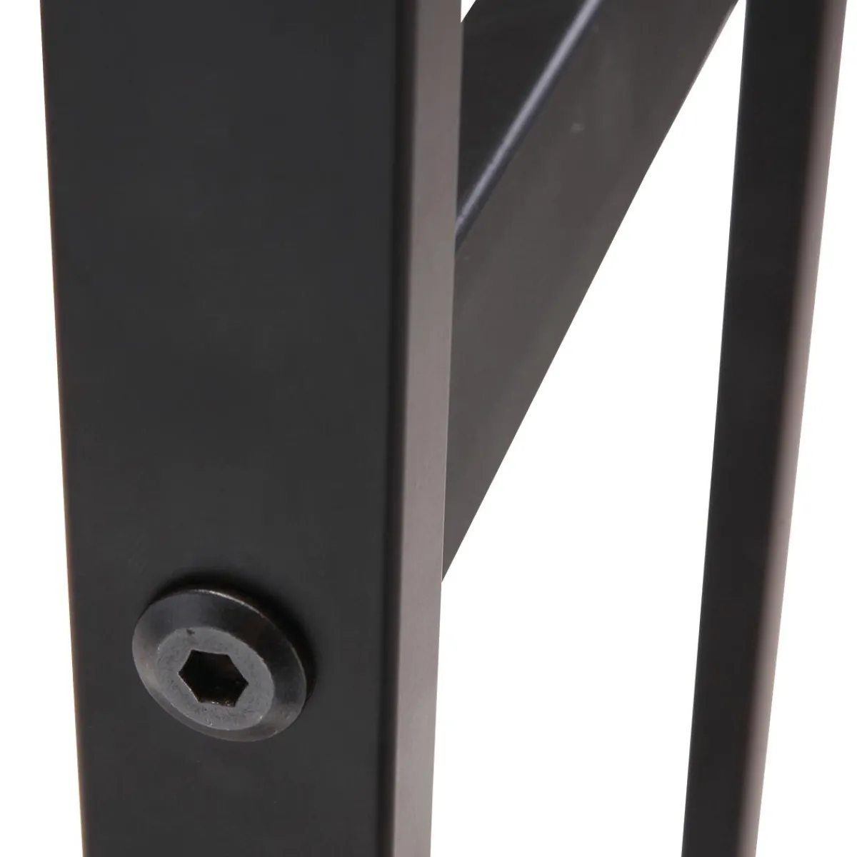 Percheros>DecoWoerner Perchero Metálico NOVUS, 3 Brazos, 138 Cm negro