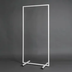 Percheros>DecoWoerner Perchero Metálico NOVUS, , 145 Cm blanco