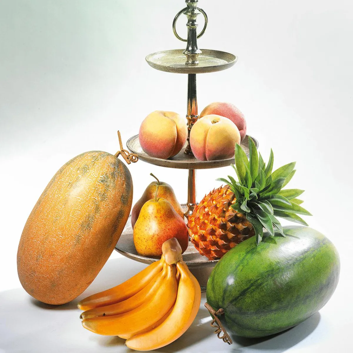 Frutas>DecoWoerner Piña Alimento De Imitación 21 Cm naranja