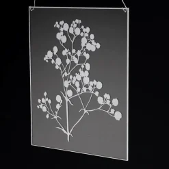 Decoración De Verano|Decoración De Primavera>DecoWoerner Pintura Acrílica "Gypsophila" 35 X 45 Cm transparente