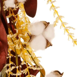 Decoración De Otoño|Guirnaldas Y Vides>DecoWoerner Planta Artificial De Algodón Otoñal Vid 152 Cm marrón