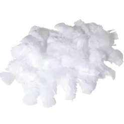 Decoración Dispersa|Decoración De Pascua>DecoWoerner Plumas Decorativas Blancas, 20 G blanco