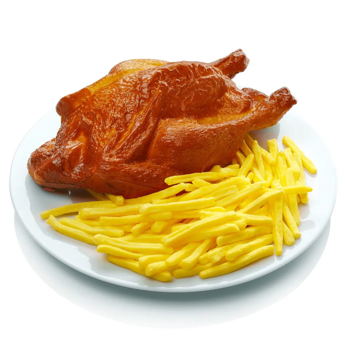 Decoración Temática|Platos Y Comida Rápida>DecoWoerner Pollo Asado Alimento De Imitación 23 Cm marrón