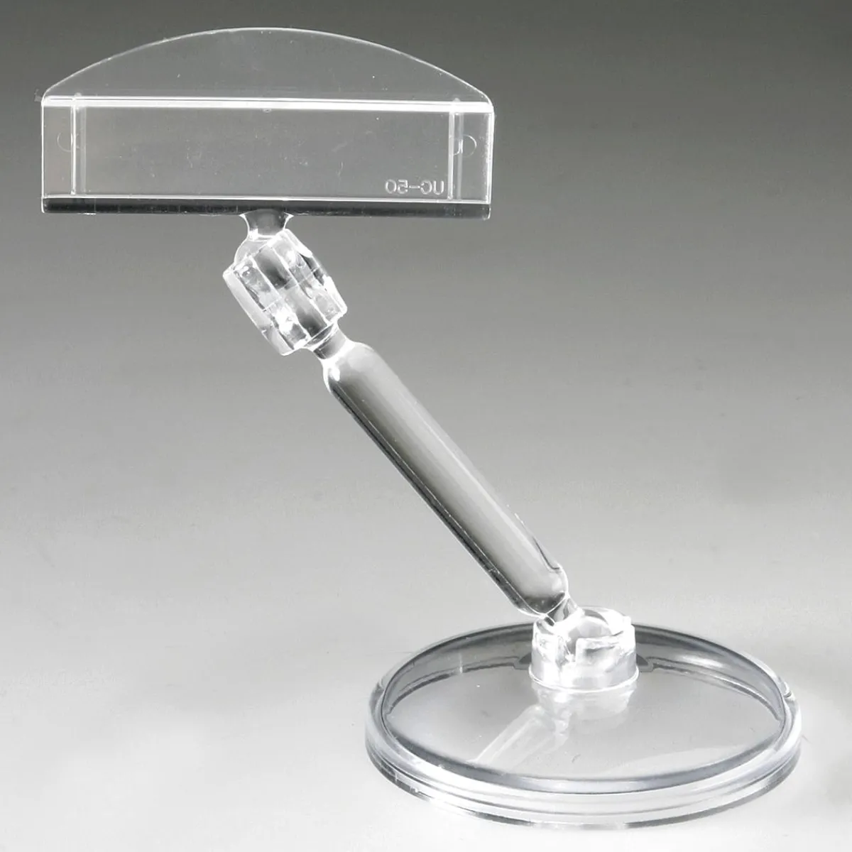Etiquetaje>DecoWoerner Portaetiquetas De Precio Con Inserto, 10 Cm De Altura transparente