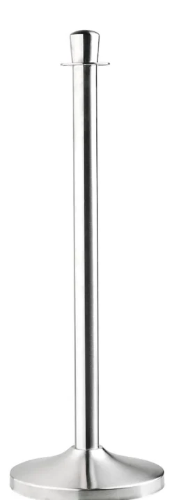 Carteles Y Señalización>DecoWoerner Postes Barrera Para Sistema De Guía De Personas, Altura: 94 Cm plata