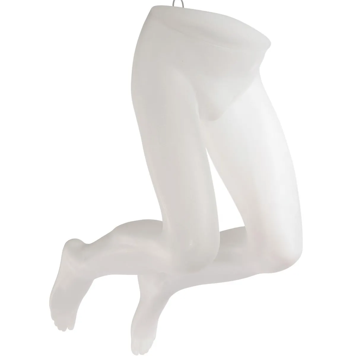 Maniquíes>DecoWoerner Presentador De Pantalones Masculino, 106 Cm, Color Opalino blanco