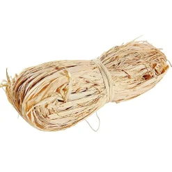 Cintas De Regalo|Decoración De Otoño>DecoWoerner Rafia, Natural Beige