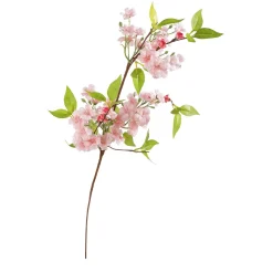 Decoración De Primavera|Ramas Y Ramitas>DecoWoerner Rama Artificial De Cerezo En Flor Rose 65 Cm rosa