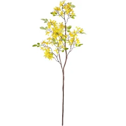 Decoración De Pascua|Decoración De Primavera>DecoWoerner Rama Artificial De Forsythia Amarilla, 95 Cm amarillo