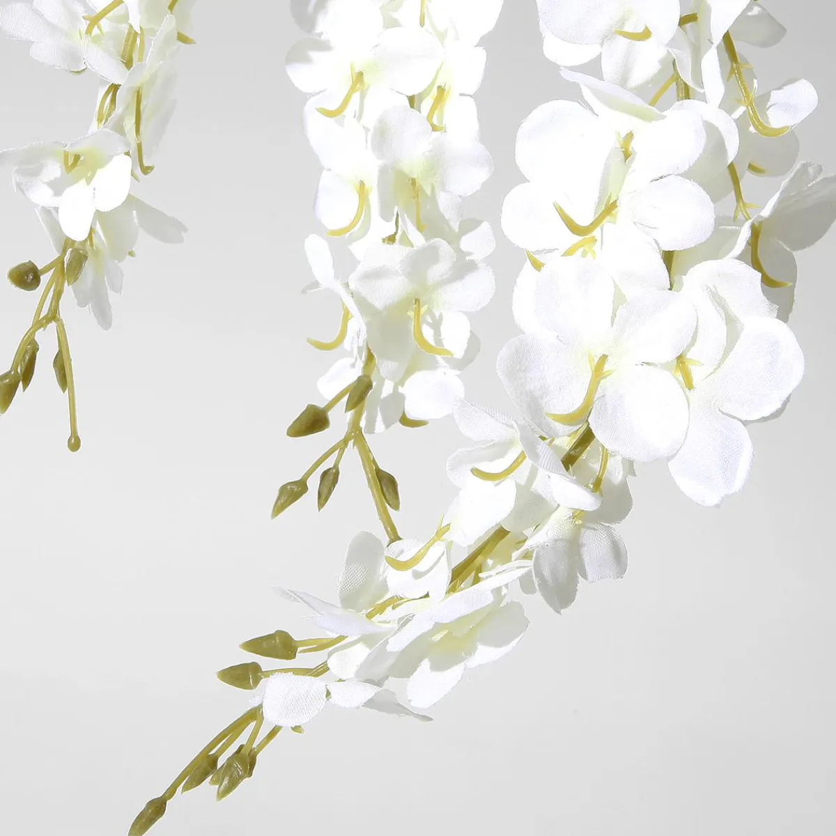 Ramas Y Ramitas>DecoWoerner Rama Artificial De Hortensias Blanca, 170 Cm blanco