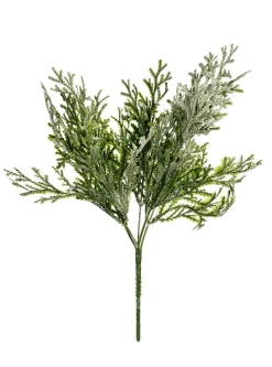 Ramas Y Ramitas|Árboles De Mesa Y Ramas De Abeto>DecoWoerner Rama Artificial De Thuja, 35 Cm De Largo verde