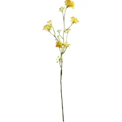 Decoración De Primavera|Flores Artificiales>DecoWoerner Rama De Arte Bouvardia 85 Cm amarillo