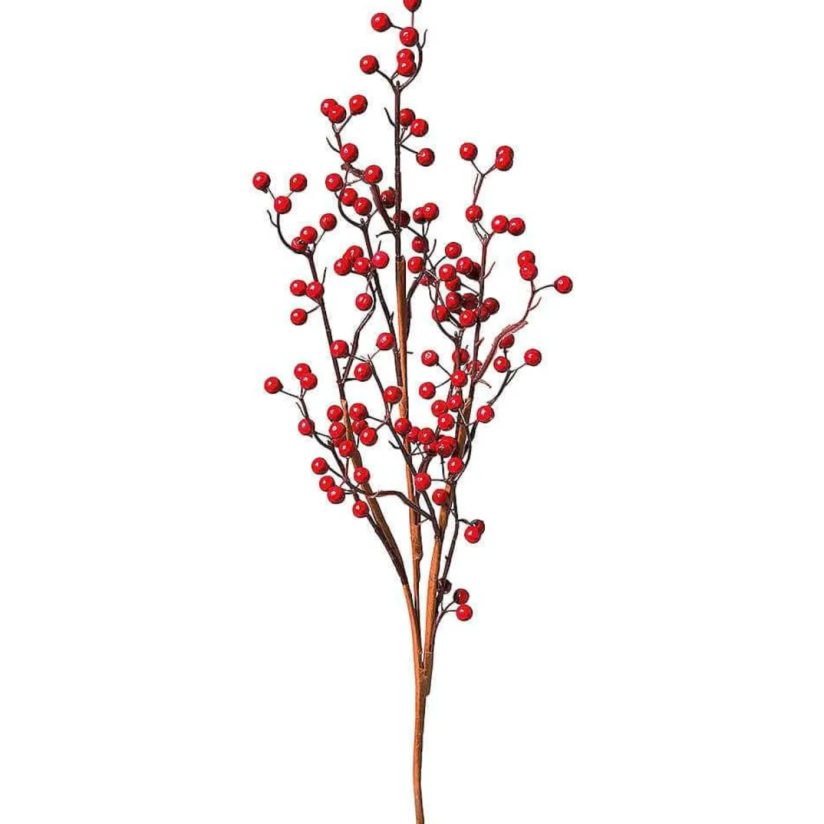 Decoración De Otoño|Ramas Y Ramitas>DecoWoerner Rama De Bayas Artificial Roja, 70 Cm rojo