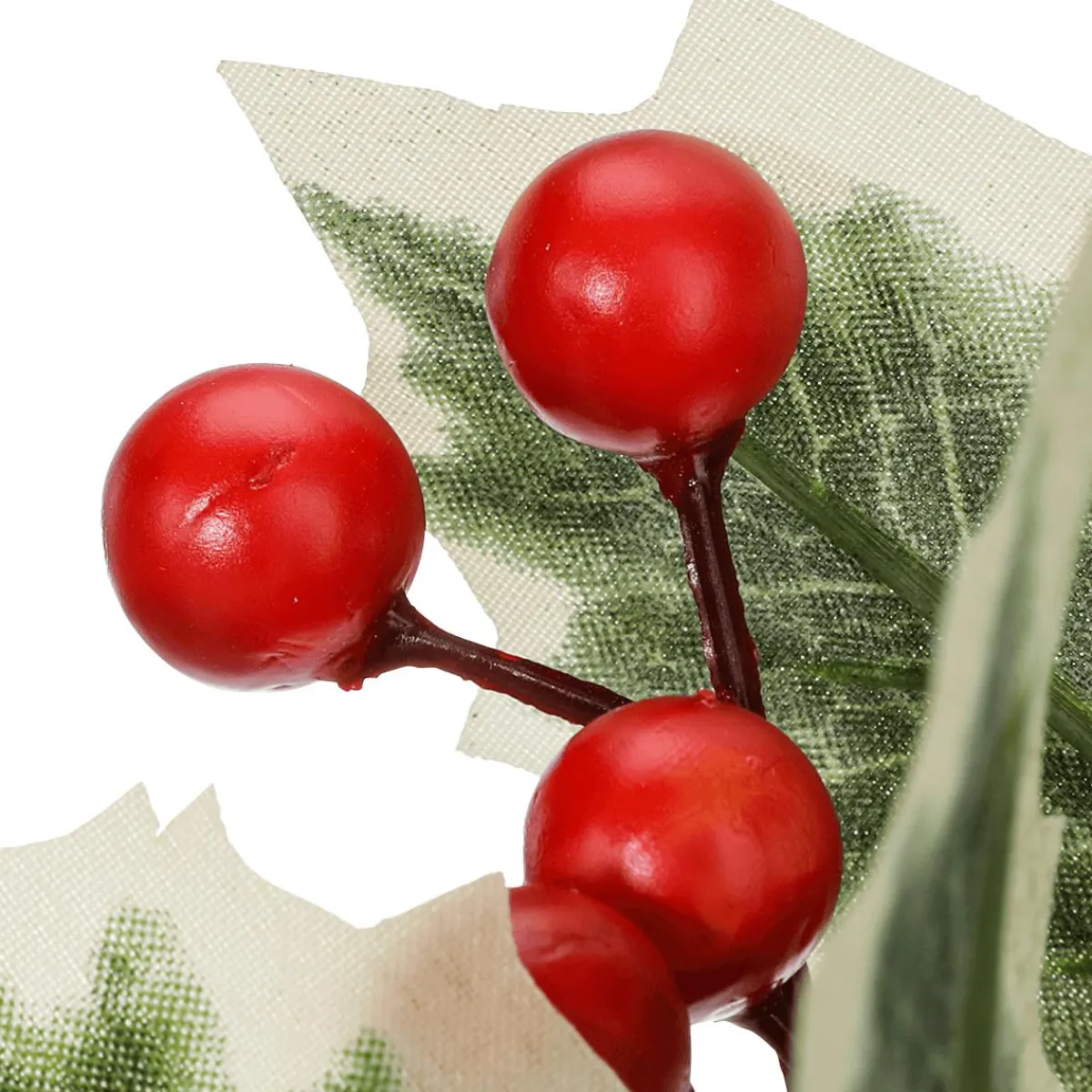 Decoración De Otoño|Ramas Y Ramitas>DecoWoerner Rama De Ilex Con Bayas 47 Cm Juego De 2 verde