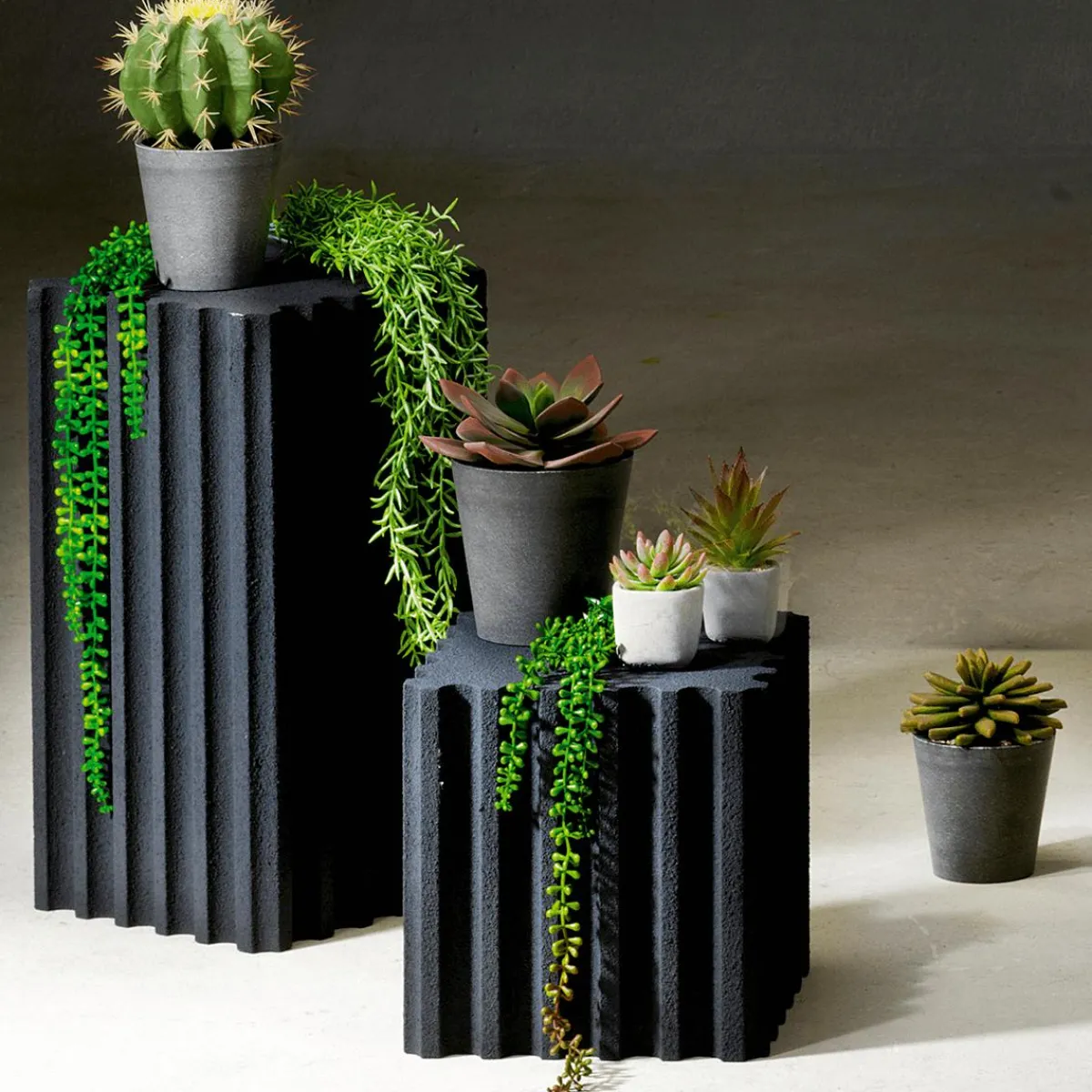 Plantas Verdes|Plantas Colgantes>DecoWoerner Ramas Artificiales Senecio Planta Guisante verde