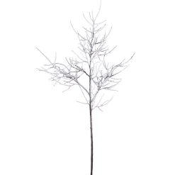 Decoración De Invierno|Ramas Y Ramitas>DecoWoerner Ramita Decorativa XL 175 Cm Con Copos marrón