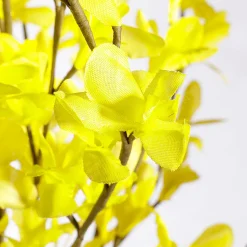 Decoración De Pascua|Decoración De Primavera>DecoWoerner Ramitas De Forsythia Artificiales Atadas En Yute 16 Cm amarillo