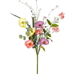 Ramas Y Ramitas|Ramos Y Coronas De Flores>DecoWoerner Ramo Artificial De Cosmea Y Cerezo En Flor 22 X 10 X 54 Cm rosa