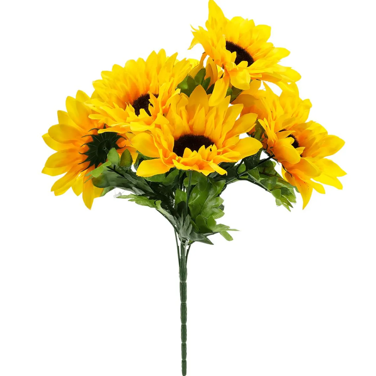 Decoración De Otoño|Ramos Y Coronas De Flores>DecoWoerner Ramo De Girasoles, Altura 45 Cm amarillo