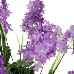 Decoración De Primavera|Ramos Y Coronas De Flores>DecoWoerner Ramo De Lilas Artificiales 12 Flores 48 Cm De Alto, 25 Cm Ø violeta
