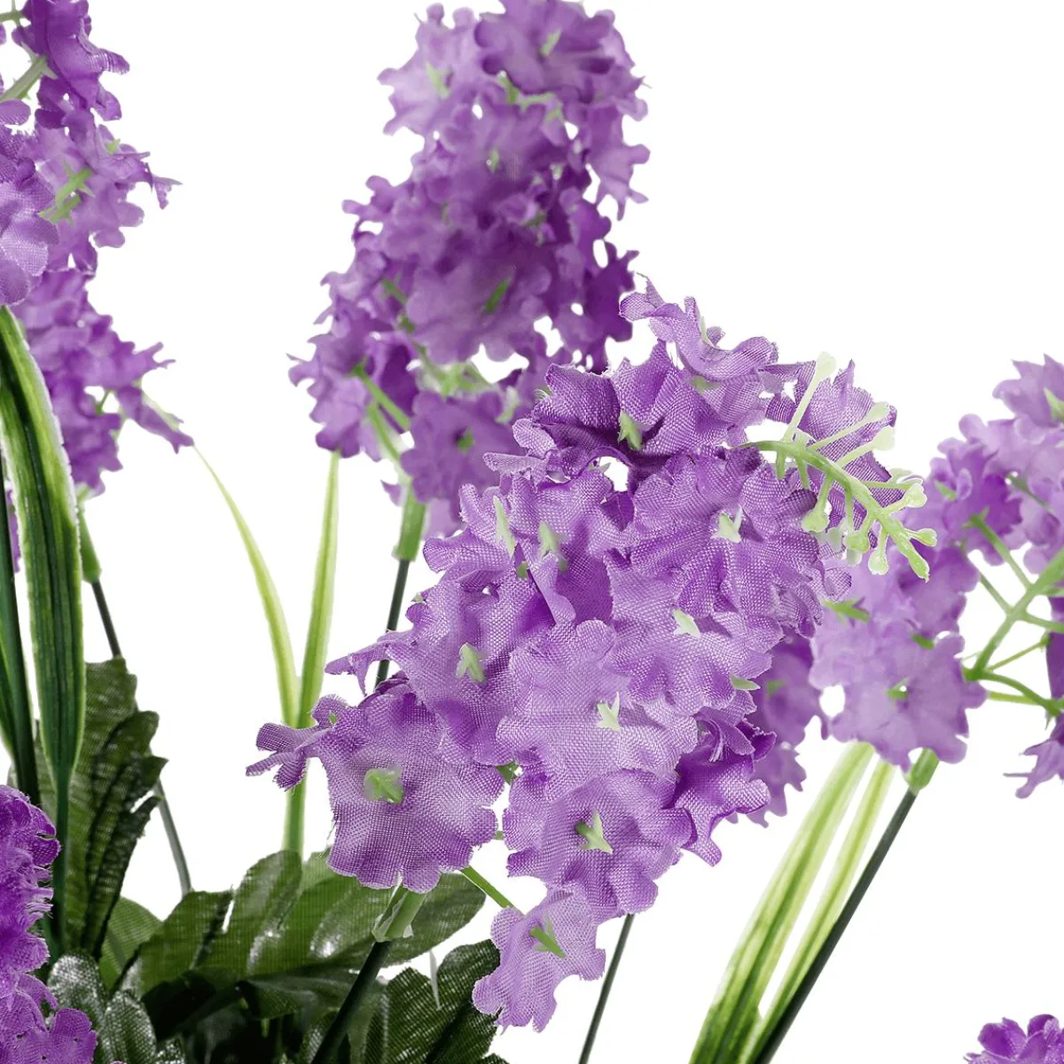 Decoración De Primavera|Ramos Y Coronas De Flores>DecoWoerner Ramo De Lilas Artificiales 12 Flores 48 Cm De Alto, 25 Cm Ø violeta