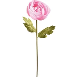 Decoración De Primavera|Flores Artificiales>DecoWoerner Ranúnculo Artificial , 105 Cm rosa
