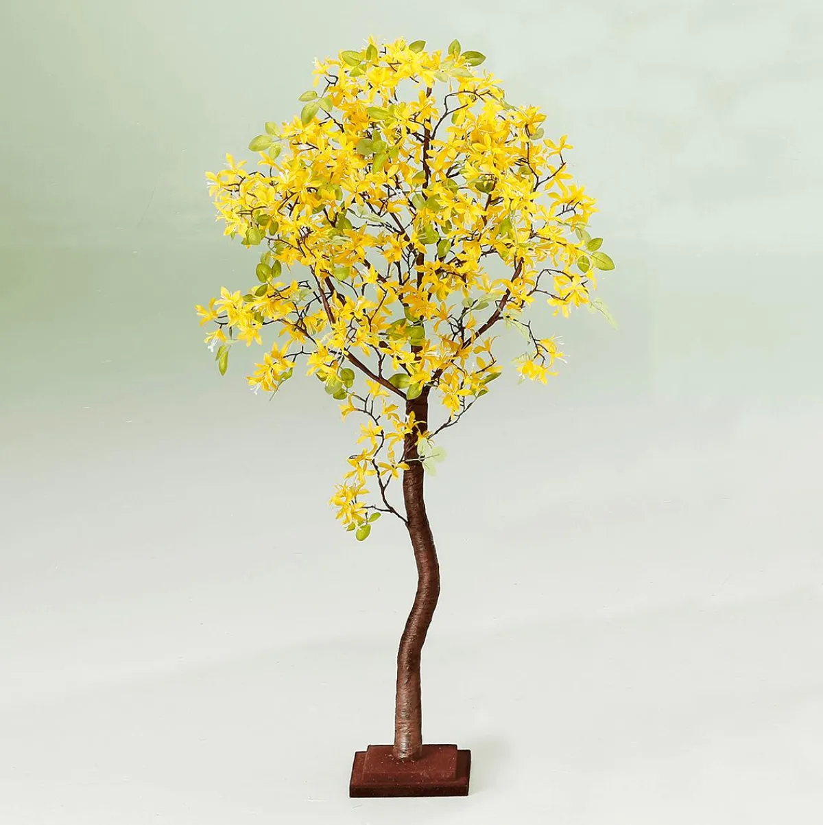 Árboles Artificiales>DecoWoerner Árbol Artificial De Forsythia Con Soporte 120 Cm amarillo