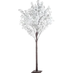 Decoración De Primavera|Árboles Artificiales>DecoWoerner Árbol Con Flores De Cerezo, 240 Cm blanco