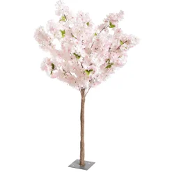 Decoración De Primavera|Árboles Artificiales>DecoWoerner Árbol Con Flores De Cerezo, 140 Cm blanco