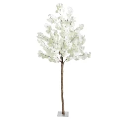 Decoración De Primavera|Árboles Artificiales>DecoWoerner Árbol Con Flores De Cerezo, 180 Cm blanco